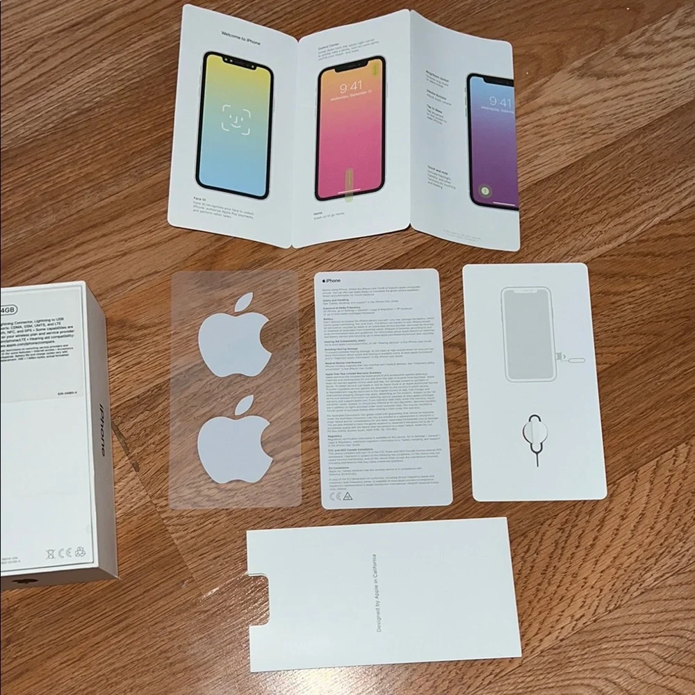 Apple iPhone XR Black Empty Box